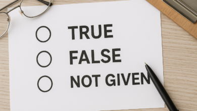 True False Not Given