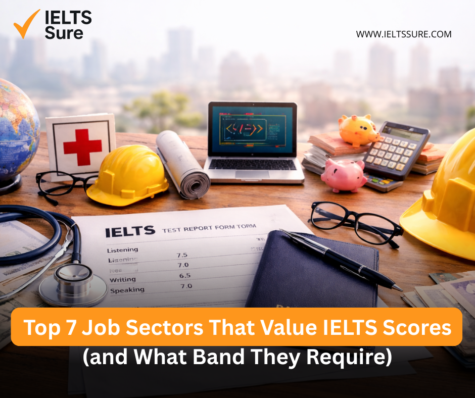Top 7 Job Sectors That Value IELTS Scores (and What Band They Require)